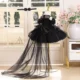 Champagne Knee Length 1st Birthday Flower Girl Dress