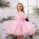 Dreamy Flower Girl Dress for Girls Satin Party Dress for Party