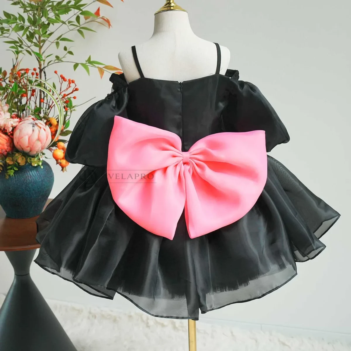 Dreamy Flower Girl Dress for Girls Satin Party Dress for Party
