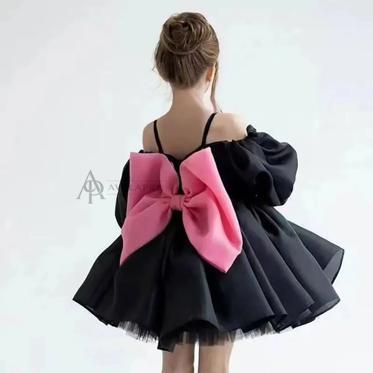 Dreamy Flower Girl Dress for Girls Satin Party Dress for Party