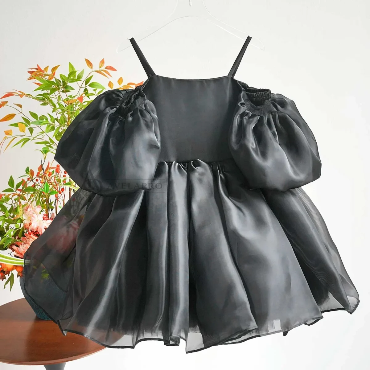 Dreamy Flower Girl Dress for Girls Satin Party Dress for Party