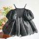 Dreamy Flower Girl Dress for Girls Satin Party Dress for Party
