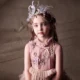 Dusty Pink  Flower Girl Dress for Kids Party Birthday