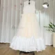 Elegant Beige Girl Dress Princess for Birthday Wedding Party