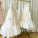Elegant Beige Girl Dress Princess for Birthday Wedding Party