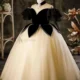 Elegant Black Off-Shoulder Princess Ball Gown Dress