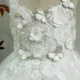 Elegant Girl Dress with Butterfly for Birthday Wedding Party