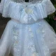 Elegant Tulle Girl Dress Sleeveless Toddler Kids 1st Birthday Gown