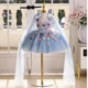 Elegant V-Neck Applique Tulle Flower Girl Dress Cap Sleeve